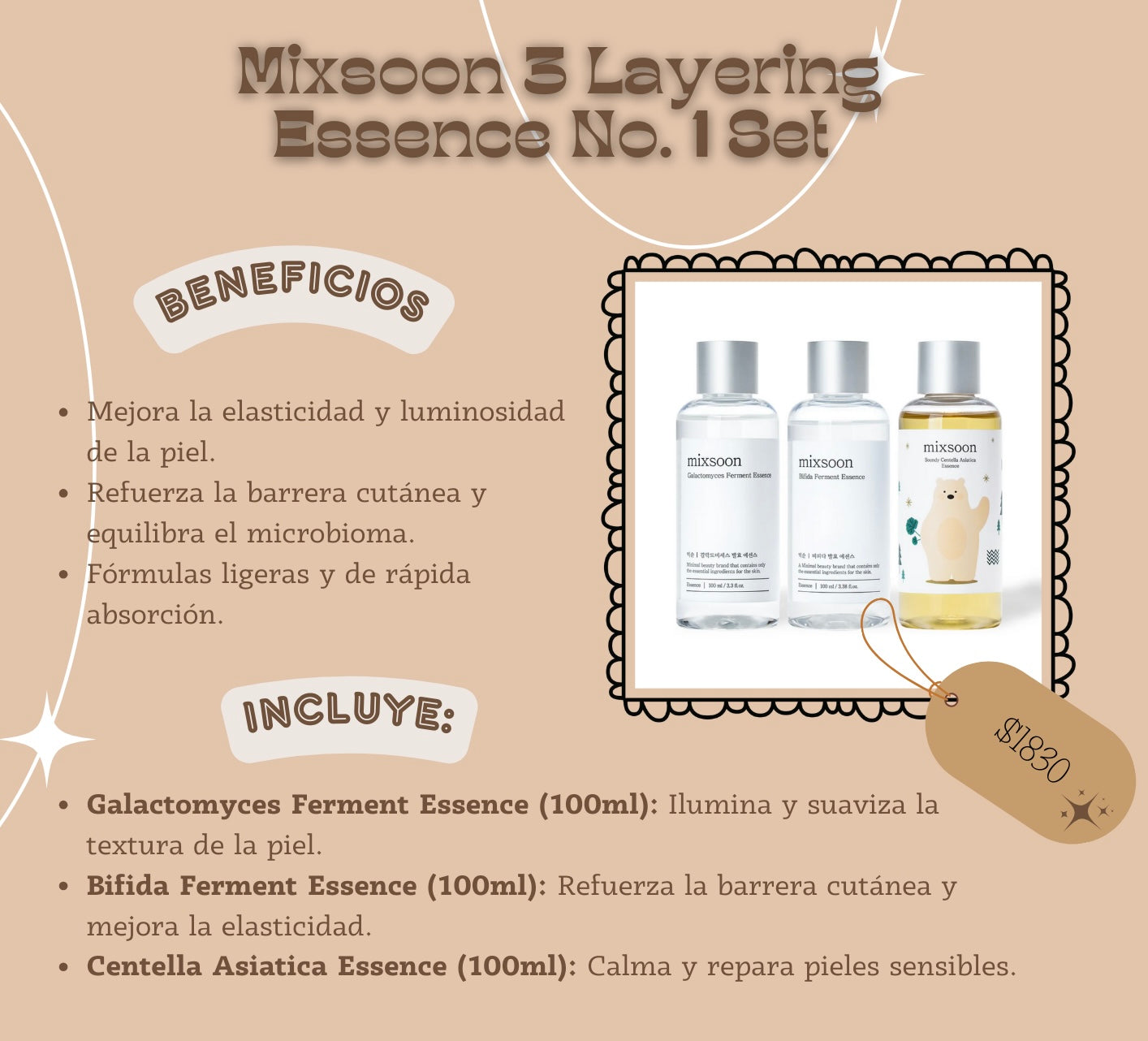 Mixsoon Layering Essence #1 Set