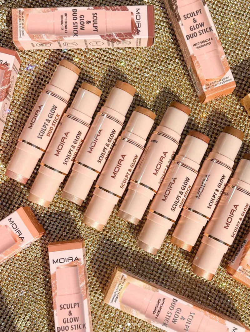 Sculpt & Glow Duo Stick - Contorno e Iluminador en Barra