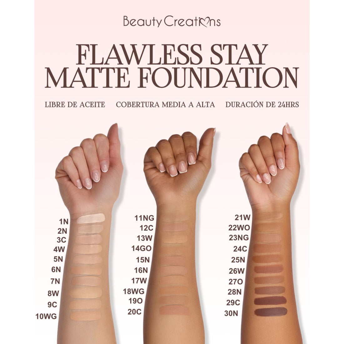 FLAWLESS STAY MATTE FOUNDATION