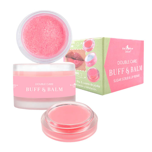 Buff and Balm - Exfoliante y Bálsamo para Labios