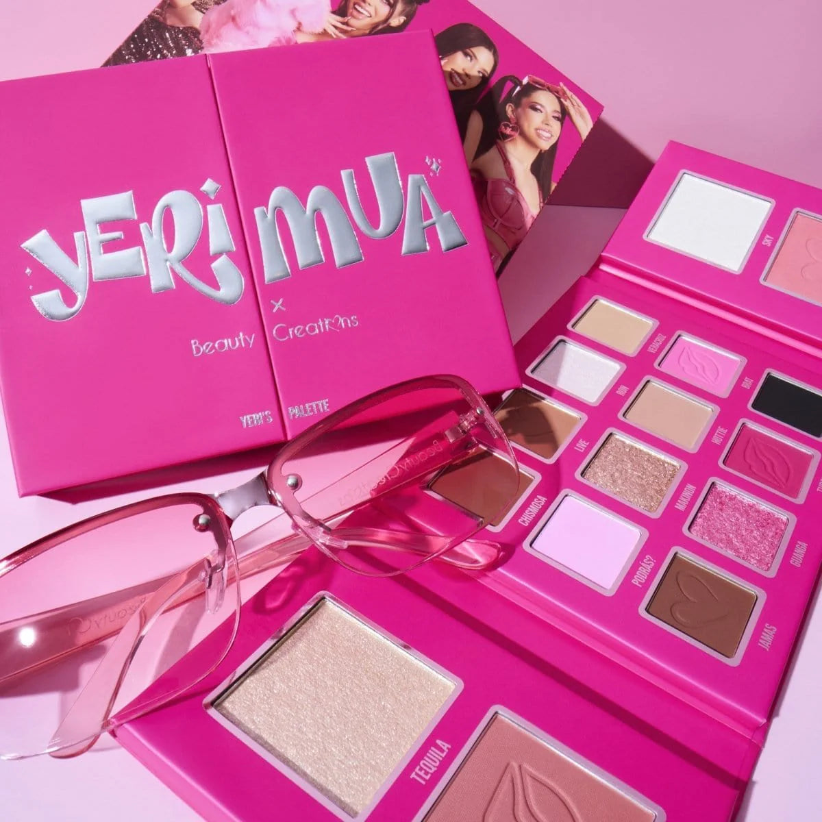 YeriMua x BC - Yeri’s Palette - Paleta de Sombras