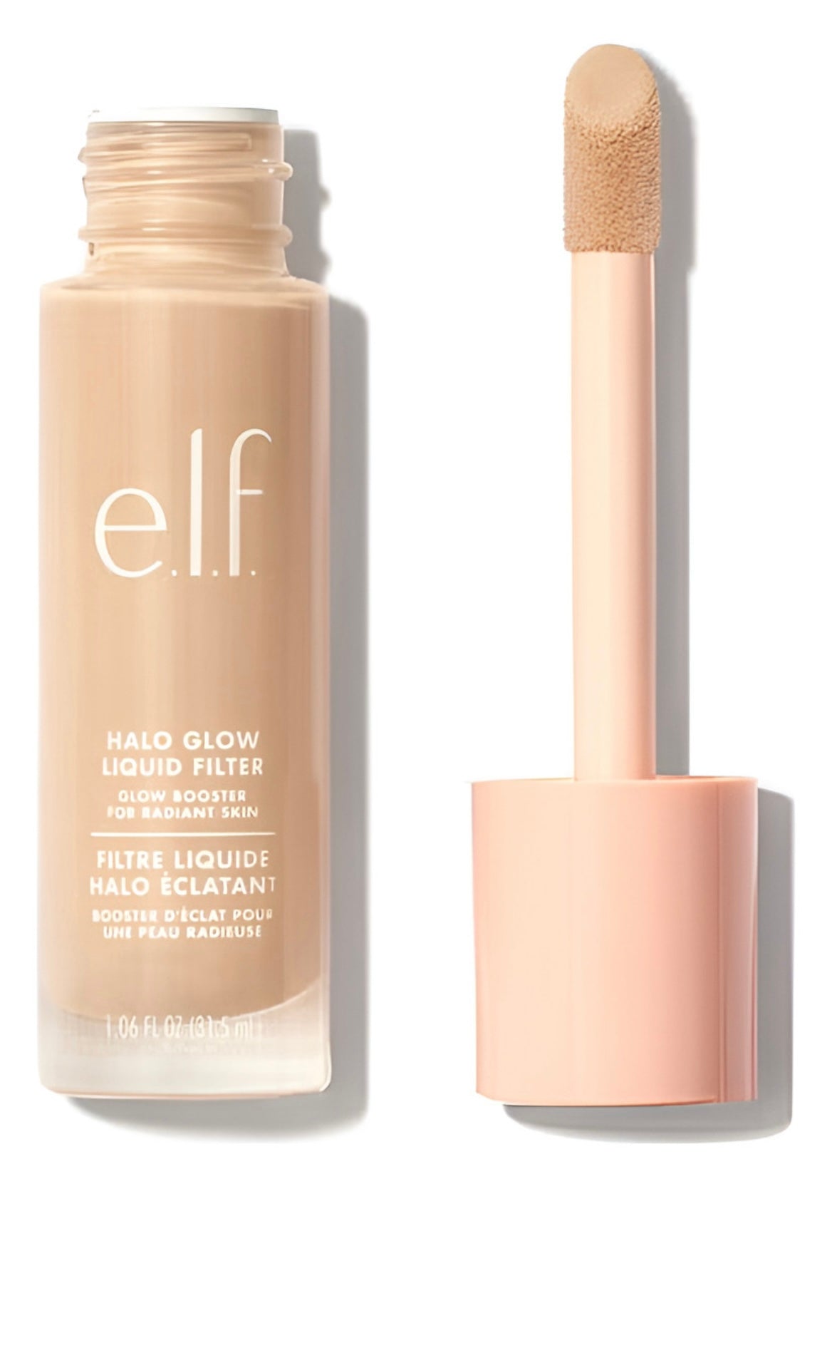 Base líquida Halo Glow Liquid Filter e.l.f