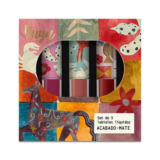 Set 3 Labiales Mate