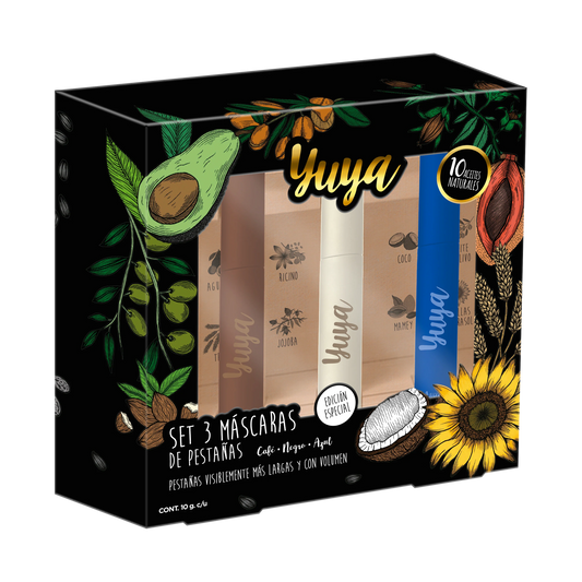 Set 3 Máscaras para Pestañas