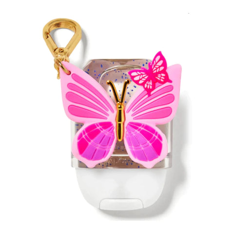 Holder mariposa rosa