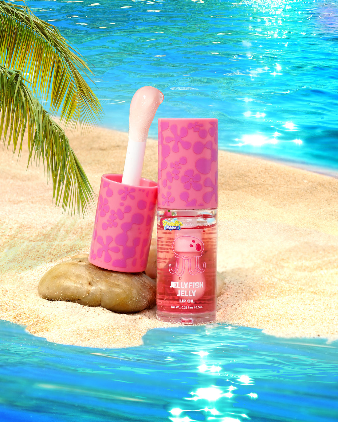Sponge bob lip oil